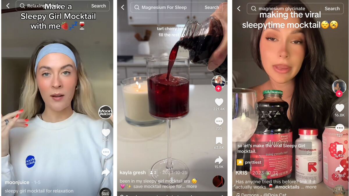 TikTok 的“Sleepy Girl Mocktail”真的能帮助你入睡吗？