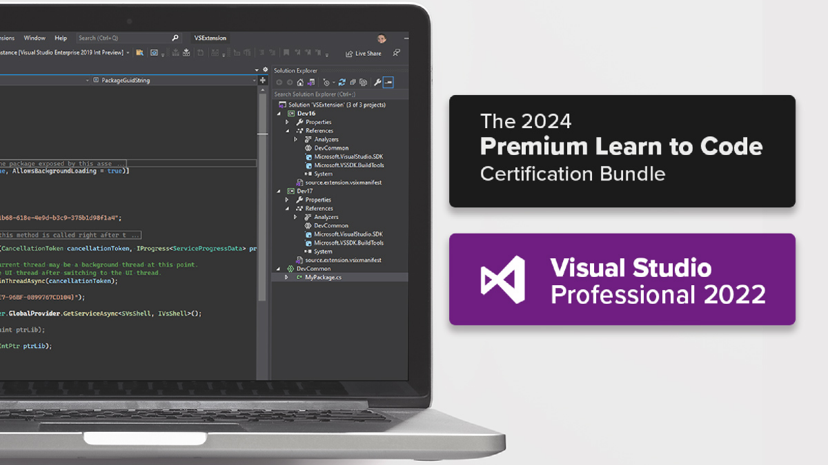 您现在可以以 36 美元的价格购买 Microsoft Visual Studio Pro 2022