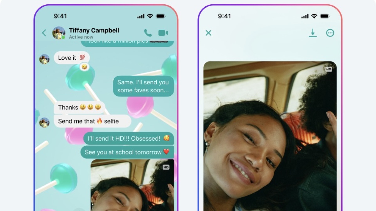 您终于可以在 Facebook Messenger 上发送高质量照片