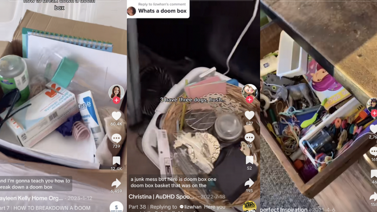 使用 TikTok 的“末日盒子”作为整理家居的最后一搏