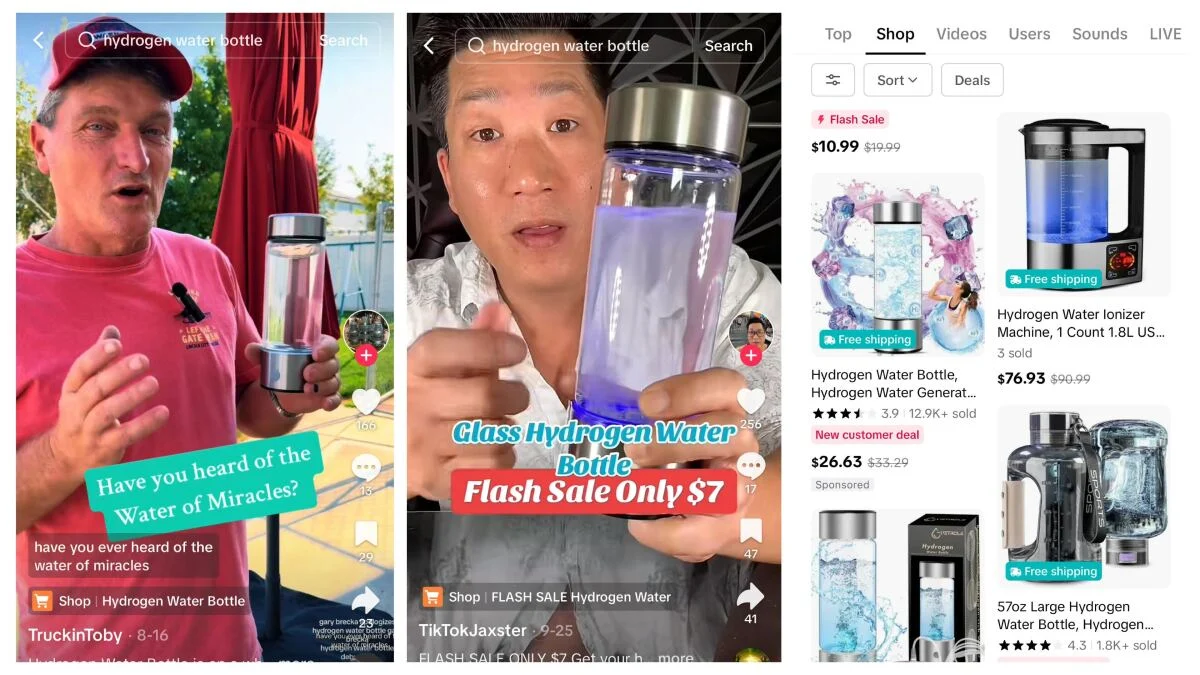 TikTok 的“氢水”趋势是我一段时间以来见过的最愚蠢的废话之一