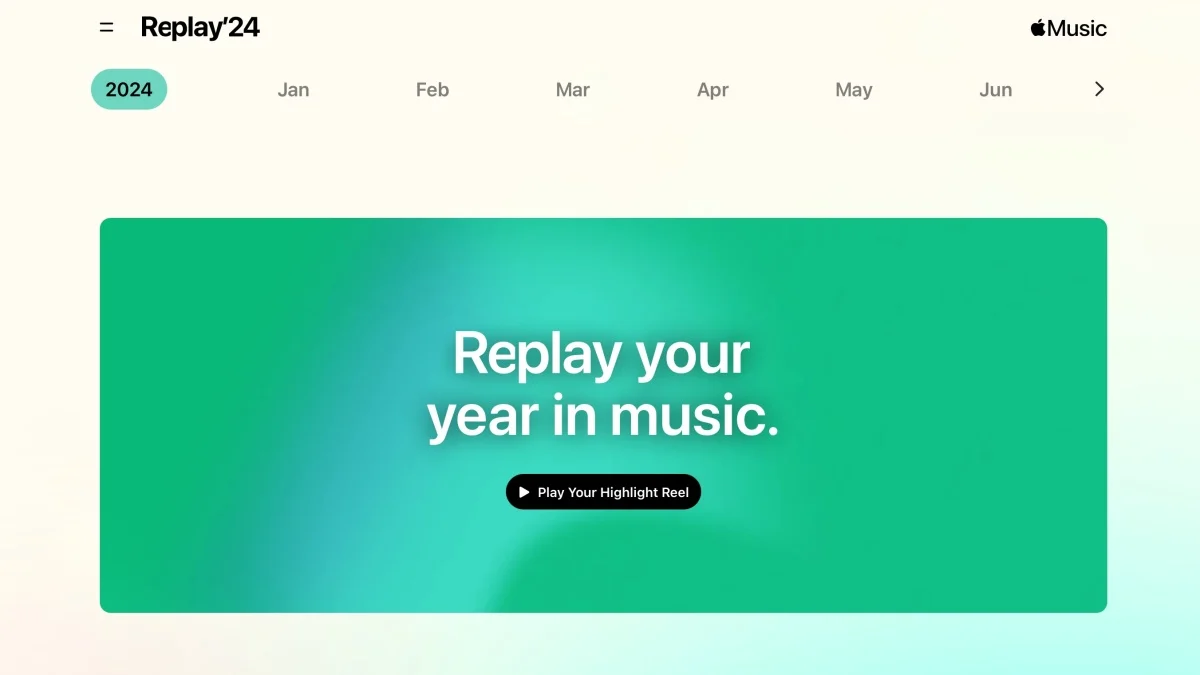 您的 Apple Music Replay 2024 已上线