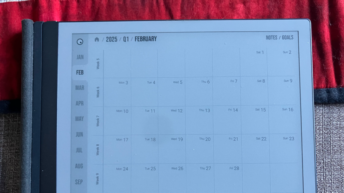 您可以为您的 iPad 或其他平板电脑设计自定义日程安排