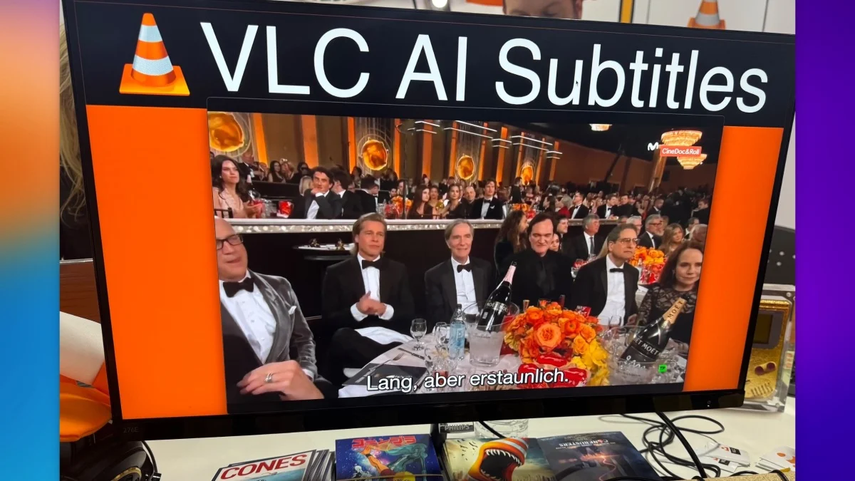 CES 2025：VLC 媒体播放器推出可离线工作的 AI 字幕和翻译